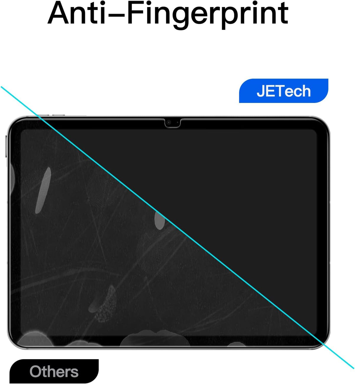 JETech Paper Matte Screen Protector for iPad (A16) 11th/10th Gen, 1-Pack