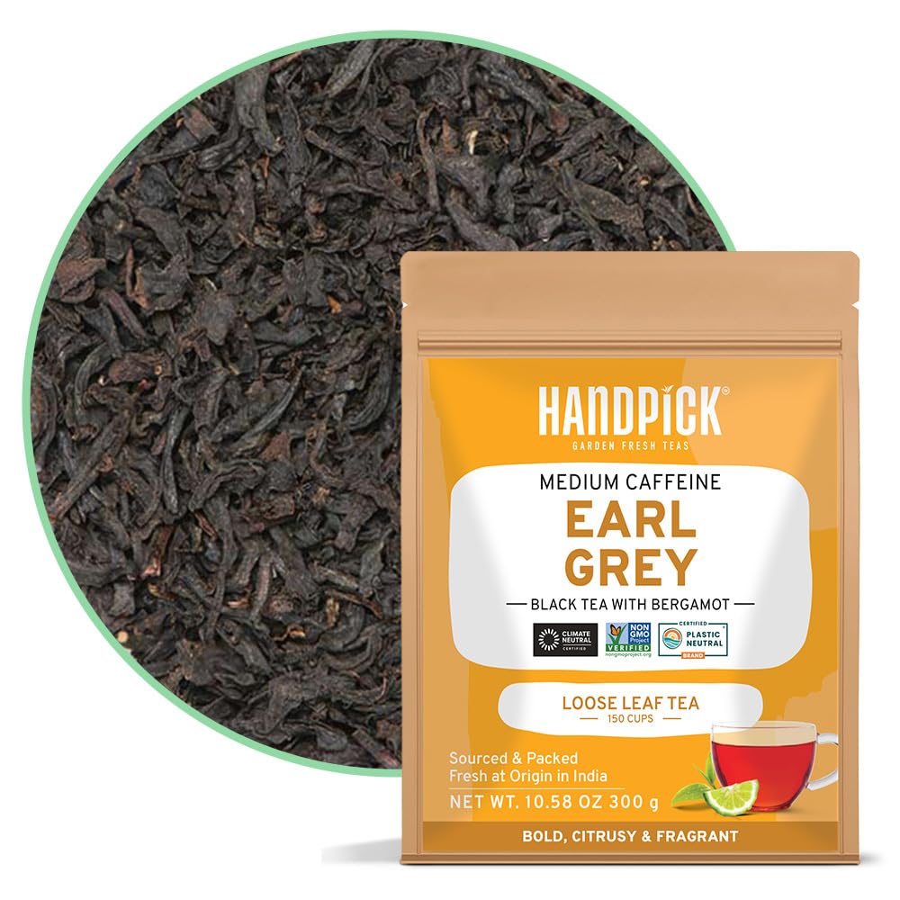 HANDPICK, Spearmint Tea Bags (100 Count), Spearmint Leaf Tea Bags
