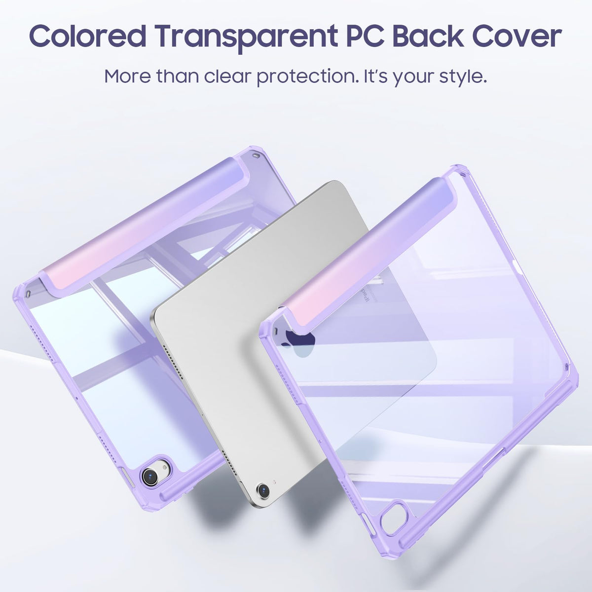 FINTIE Clear Case for iPad Air 11 Inch & iPad Air 5th/4th Generation 10.9"