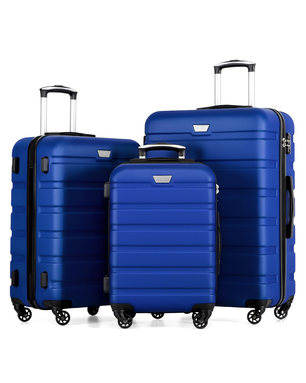 COOLIFE 28 Inch Large Suitcase, ABS+PC, Lightweight Hard Shell Luggage