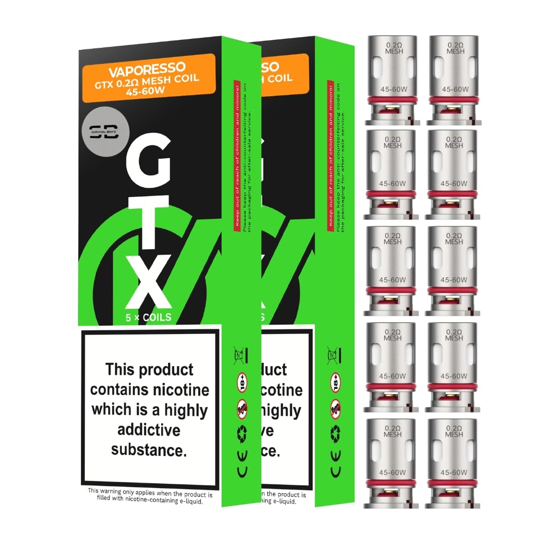 Vaporesso GTX Coils [0.6] - 5 Pack - No Nicotine
