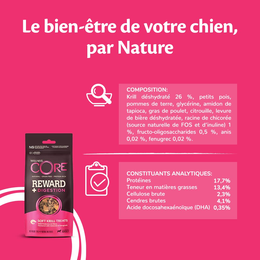 Wellness CORE Reward+ Mobility 170g, Turkey – Soft Dog Treats