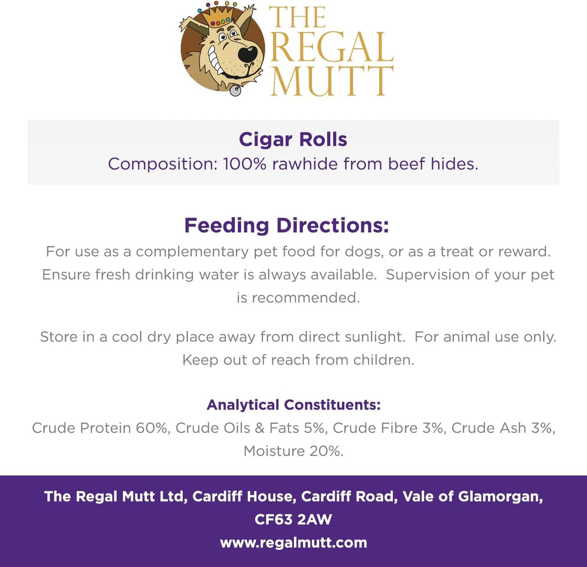The Regal Mutt - Chewy Twists with Chicken - 1kg Bag