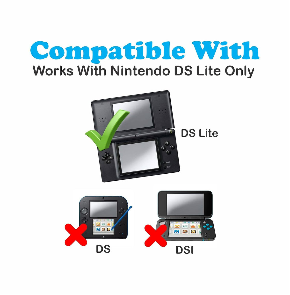 1.2M USB Charger Cable for Nintendo DS and DS Lite,Charging Cable for Nintendo DS Lite DSL NDSL