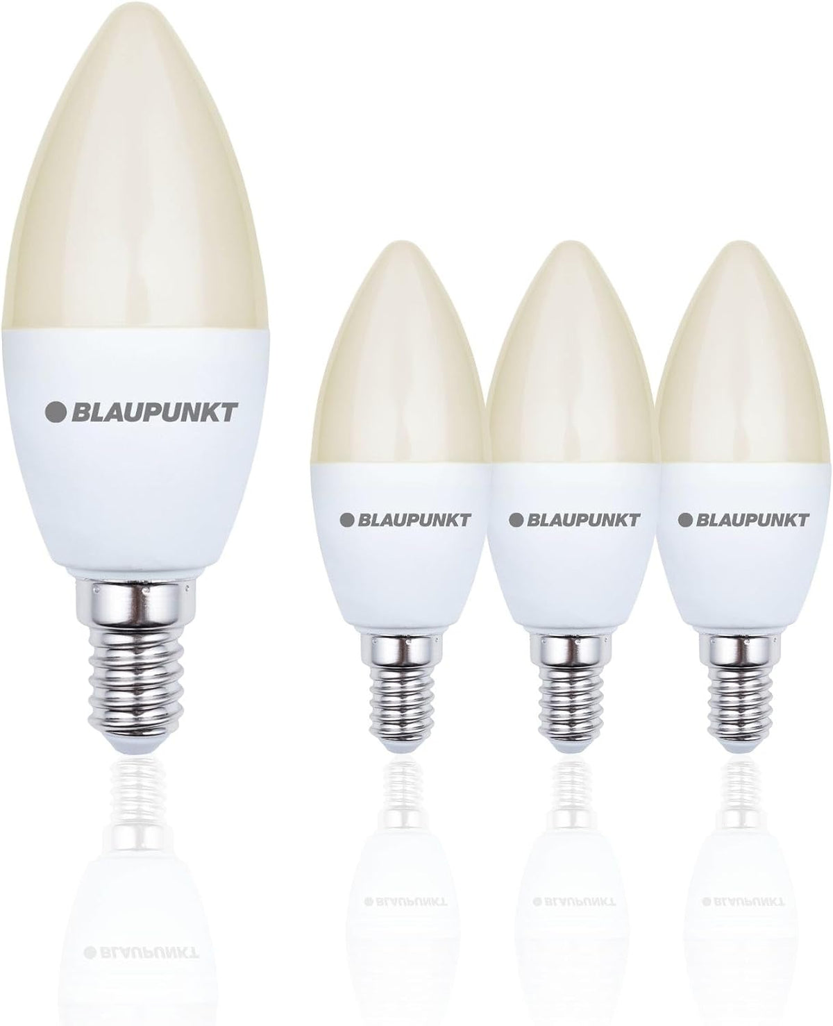 Blaupunkt E14 LED Light Bulb Candle Shape – 10W (Equivalent to 80W - 100W), 820 Lumens, 4000K Neutral White LED – Non‑Dimmable, E14 Screw Base, Energy‑Efficient Home Lighting – Pack of 1