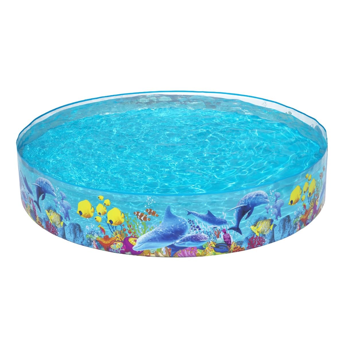 Bestway Sea Creature Kids Paddling Pool — 48 inch Round, 219 Litres | Toddlers & Children