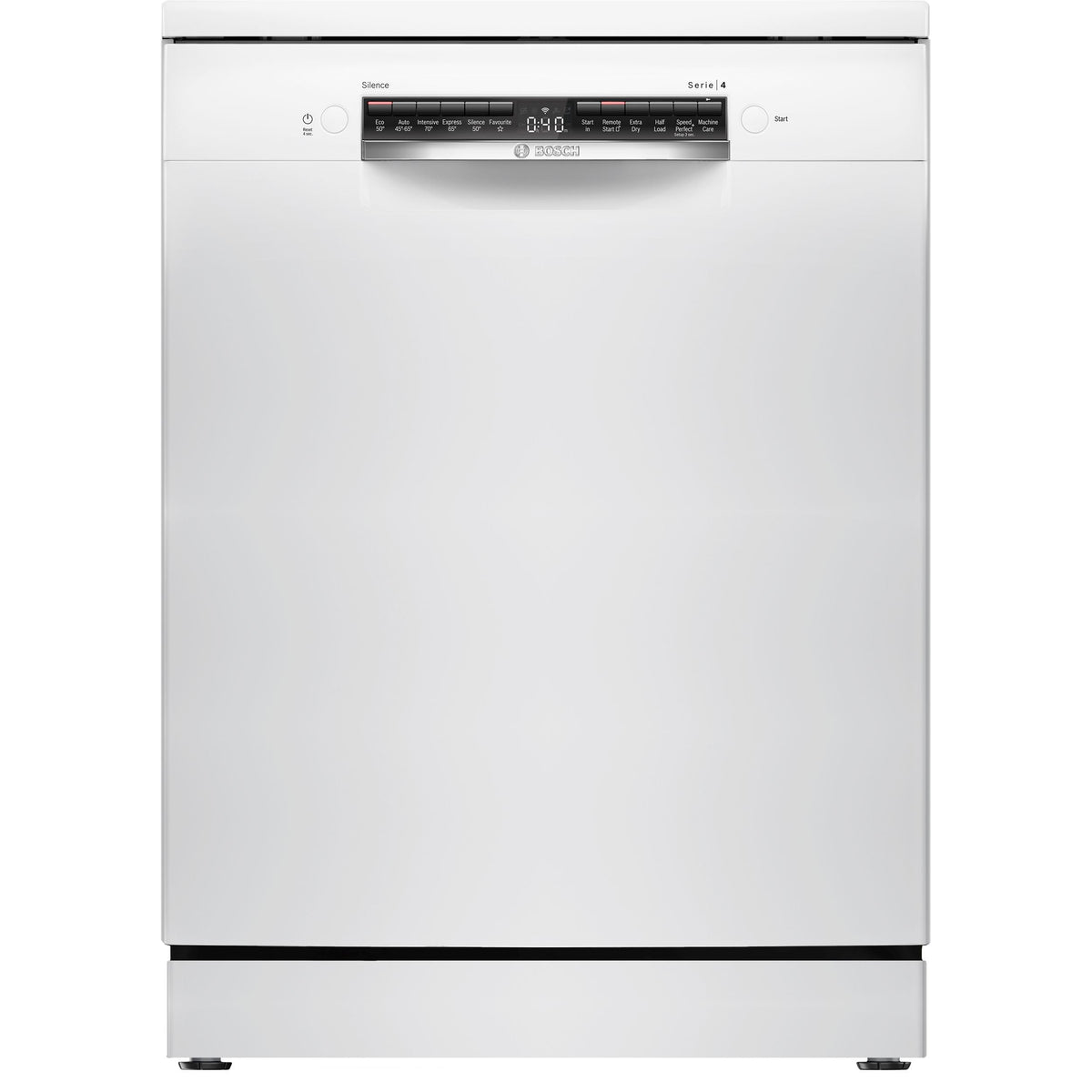 Bosch Series 2 SMS26AW08G Freestanding Dishwasher, 60cm, White