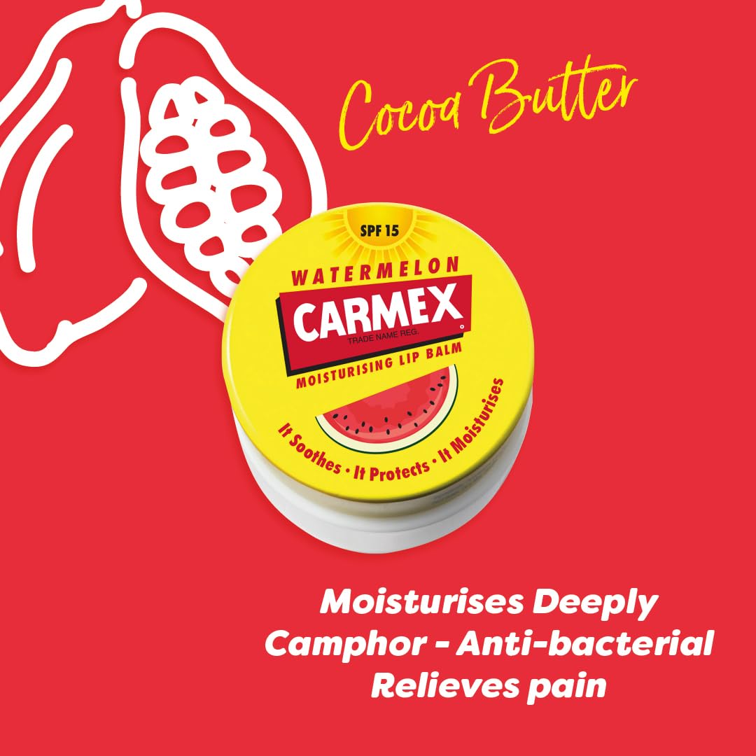 Carmex CLASSIC Moisturising Lip Balm For Dry And Chapped Lips 7.5g