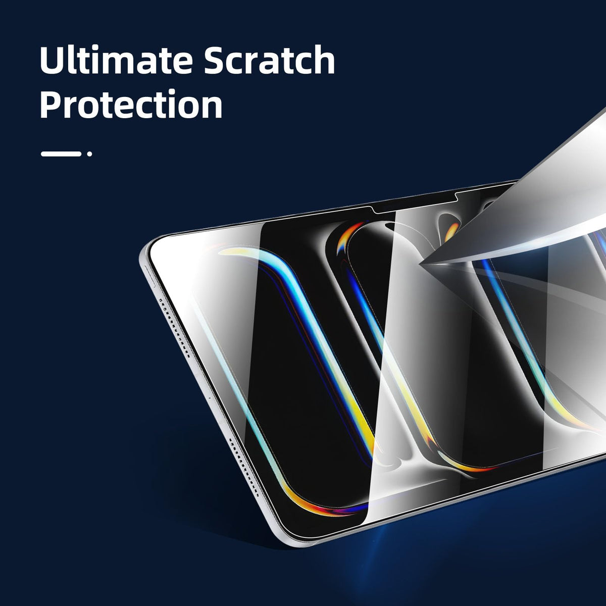 NEW'C for iPad Air 5/4, iPad Pro 11-inch Screen Protector Tempered Glass