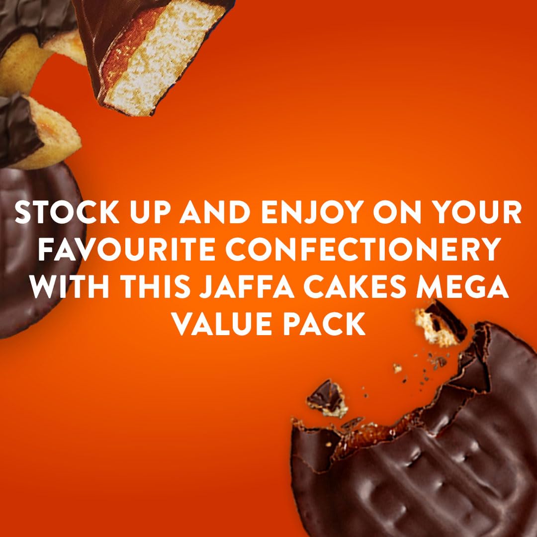 McVitie's Jaffa Cakes Original Biscuits Snack Pack, 6 x 3 Cakes, 198 g