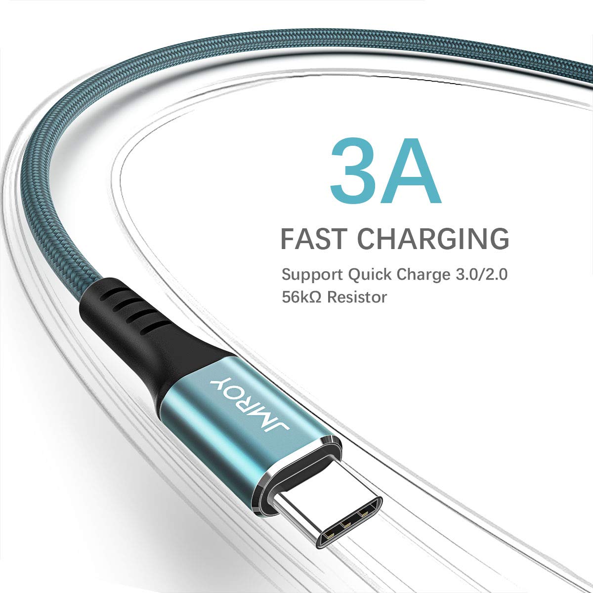 Extra long USB to USB C Cable 3m, PS5 Controller Charging Cable Type C Charger cable for Samsung Galaxy S22 S21 S20 Plus Note 10 9 8, Google Pixel,LG, Playstation 5, Xbox Series X/S