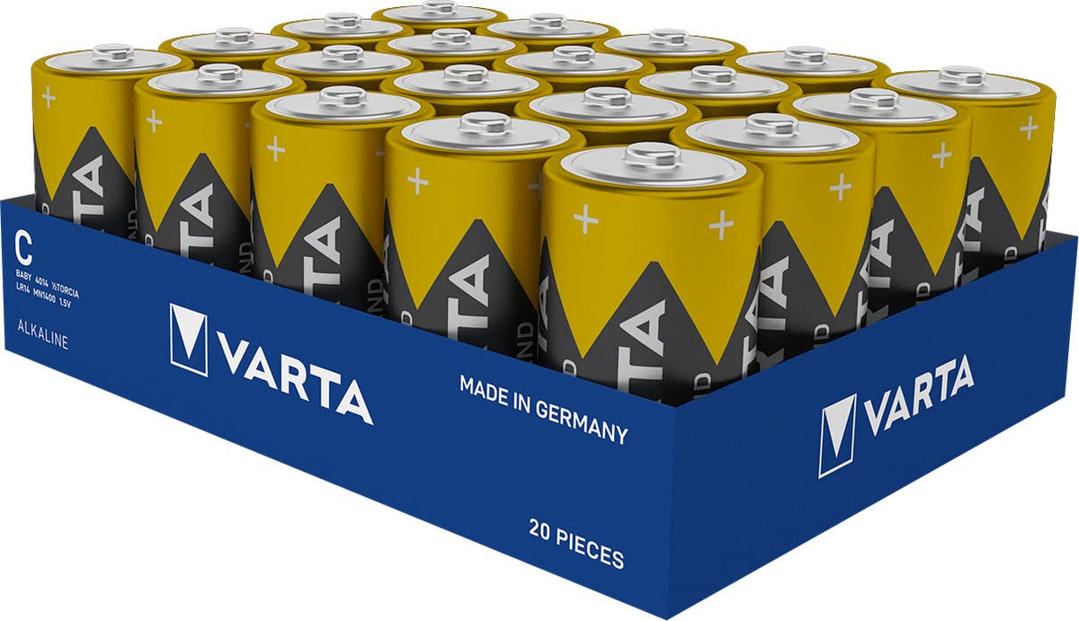 VARTA Batteries AA, Pack of 40, Power on Demand, Alkaline, 1.5 V