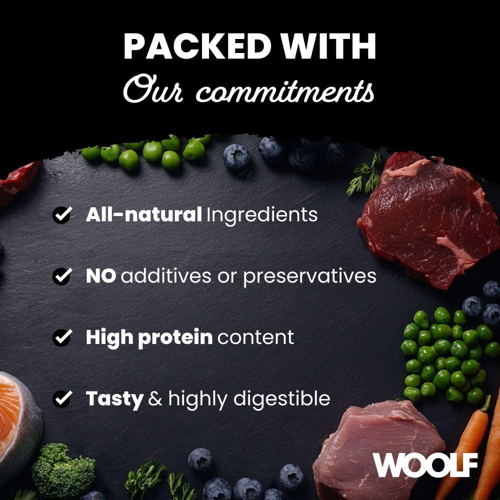 WOOLF Soft Duck Fillet Dog Treats - Complementary Snacks for Dogs | 100g