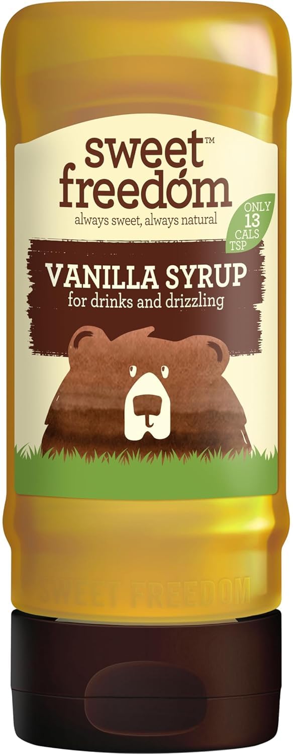 Sweet Freedom Raspberry Syrup 350 g (Pack of 1)