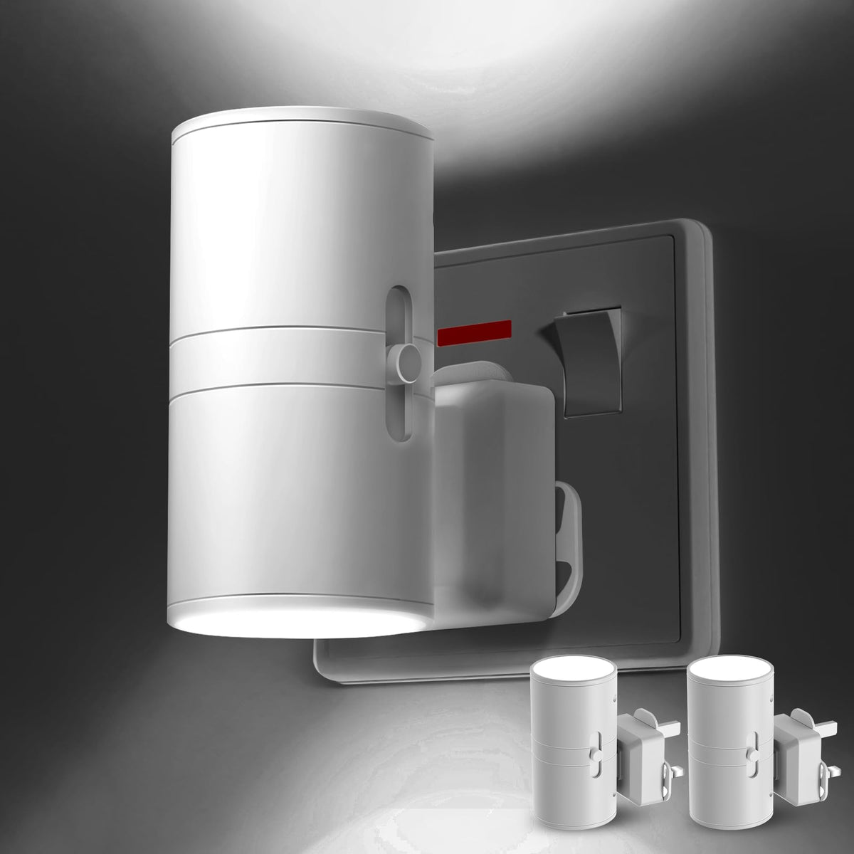 LOHAS-LED Plug in Night Light,Dimmable Nightlight 100LM,Dusk to Dawn Sensor