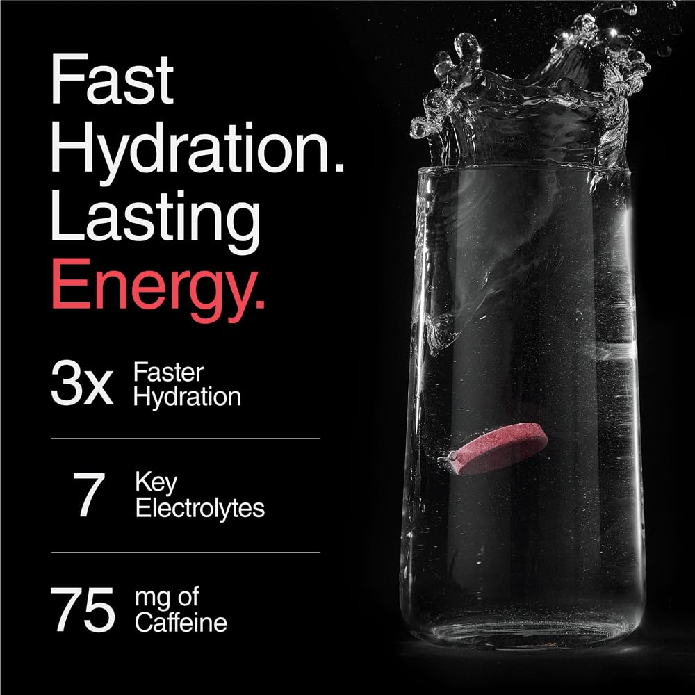 Phizz Electrolytes, Multivitamin & Hydration Tablets - 60 Effervescent Rehydration Electrolyte Tablets - 18 Vitamins & Minerals, Vitamin C, Vegan, Vegetarian & Low Calorie (Lemon, 60 Tablet)