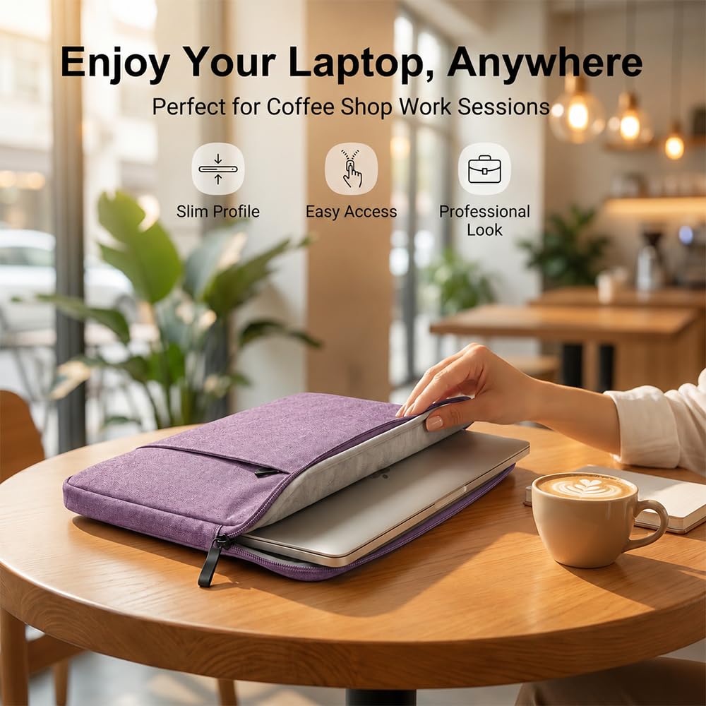 ProElife 13-Inch Laptop Sleeve for MacBook Air 13.6 M5/M4 & MacBook Neo