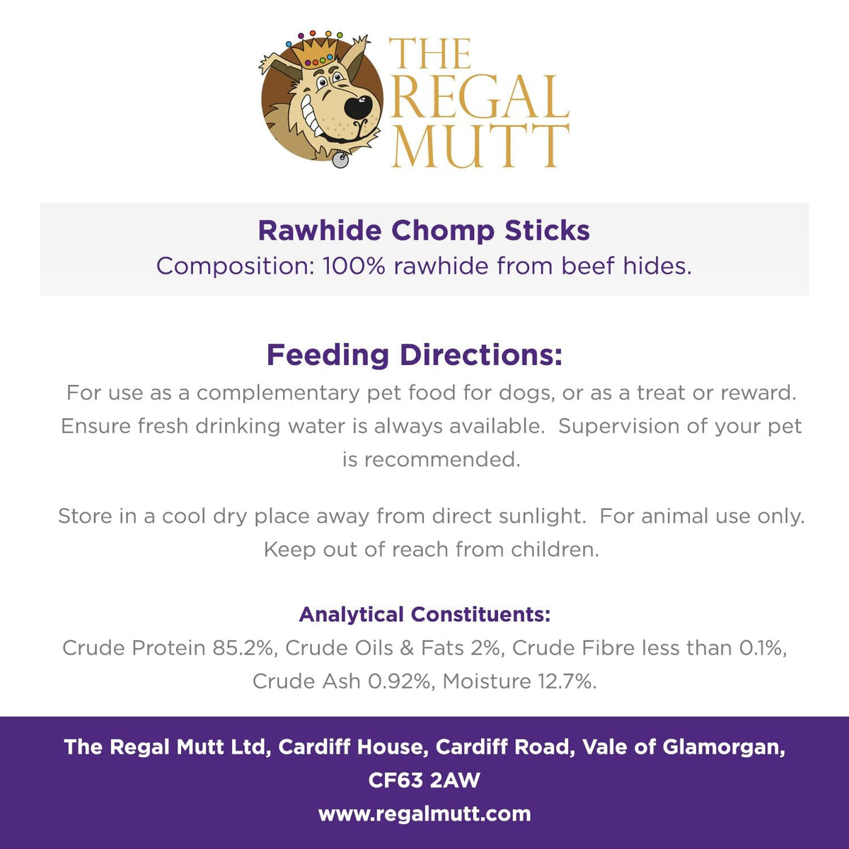 The Regal Mutt - Chewy Twists with Chicken - 1kg Bag