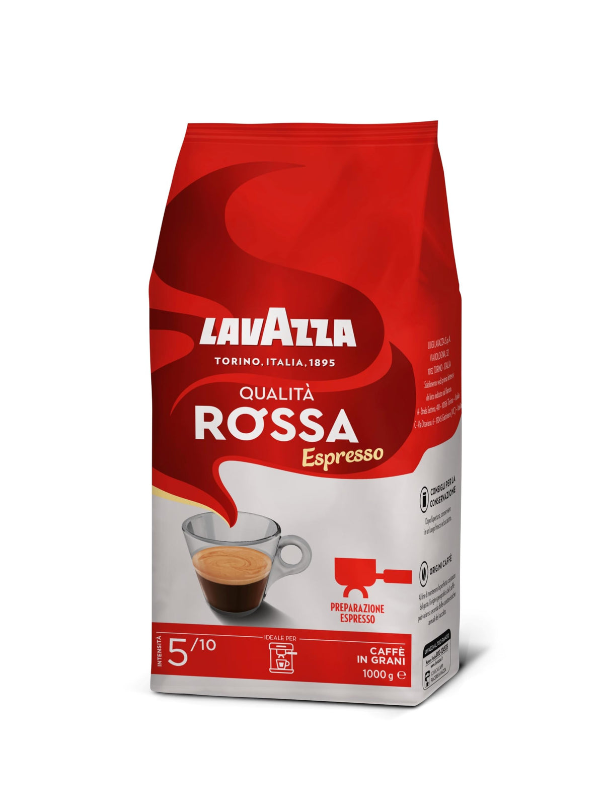 Lavazza CREAM AND AROMA KAWA ZIARNISTA 1000G
