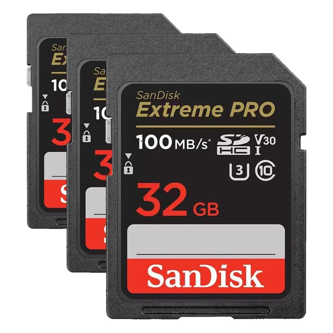 SanDisk 128GB Extreme PRO SDXC card, SD Card, V30 Memory Card, 4K UHD, up to 200 MB/s, SanDisk QuickFlow Technology, RescuePro Deluxe Data Recovery Software, UHS-I, Class 10, U3, V30