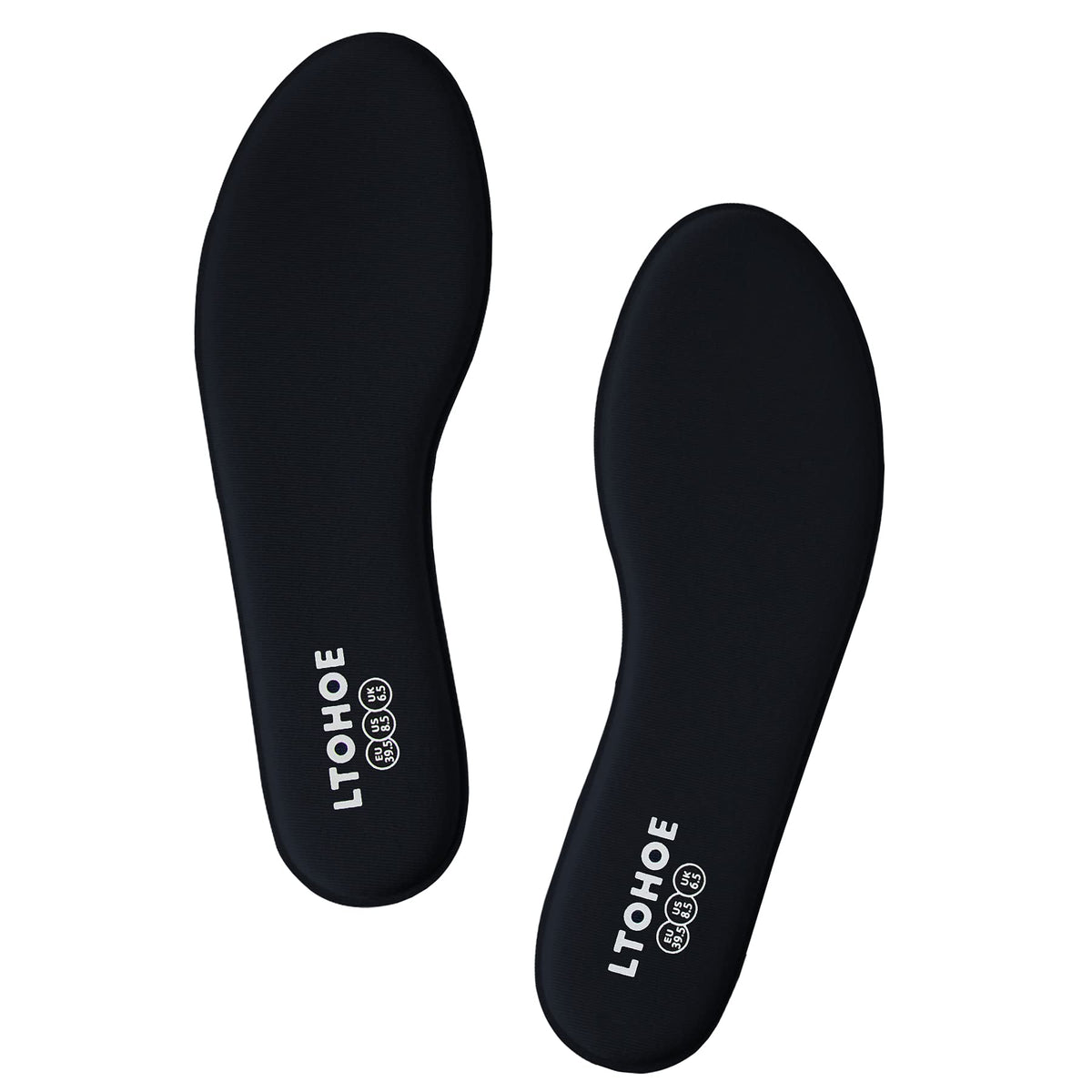 Memory Foam Insoles for Men and Women, Cushioned Shoe Insoles for Running Shoes, Trainers, Work Boots and Walking Shoes, Shock Absorbing Foot Pain Relief Comfort Inner Soles UK Size 3 to 12