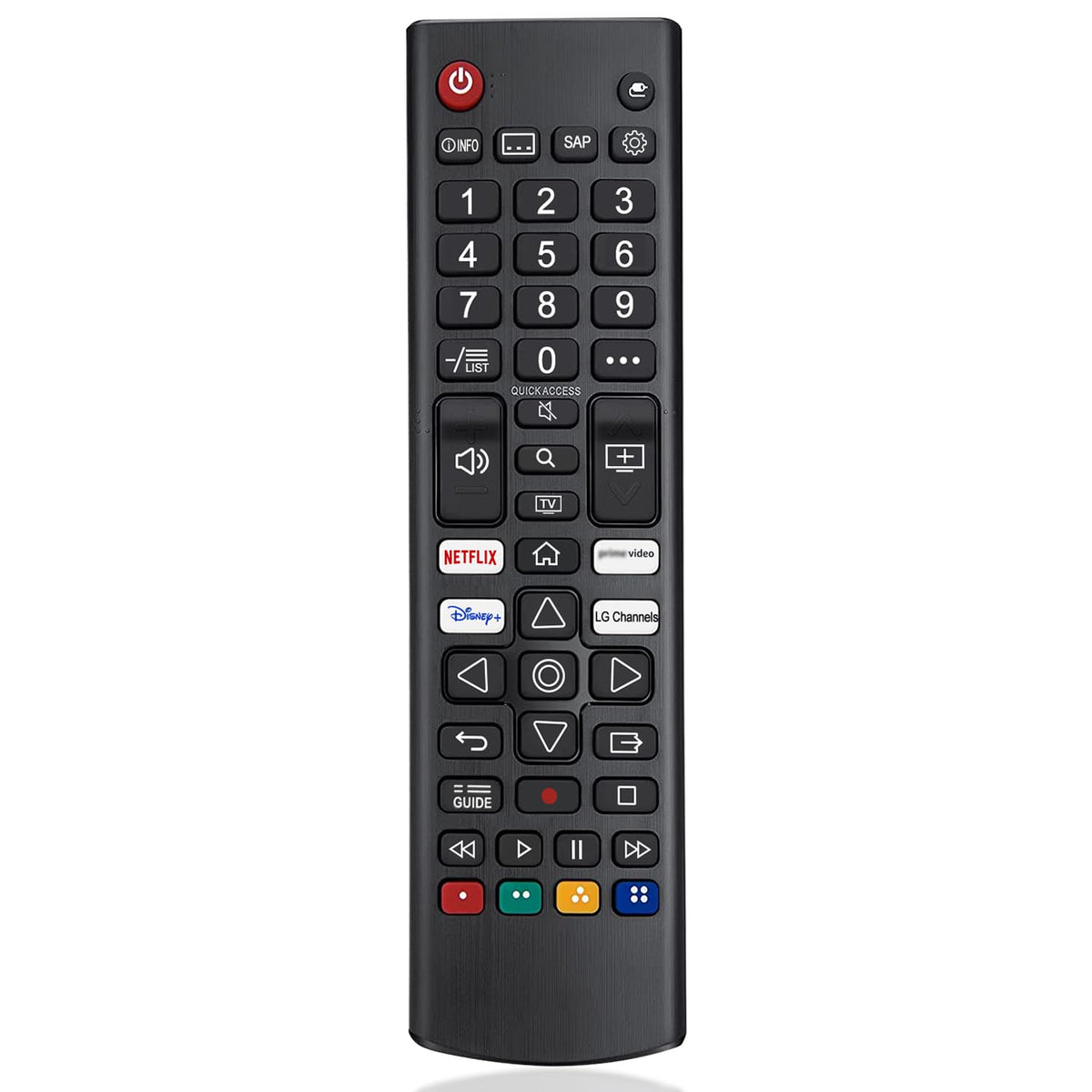 Replacement Hisense TV Remote Control for Hisense VIDAA 4K UHD FHD QLED LED LCD HDTV Smart TV Remote Replacement with 12 Shortcut Buttons, No Setup Required