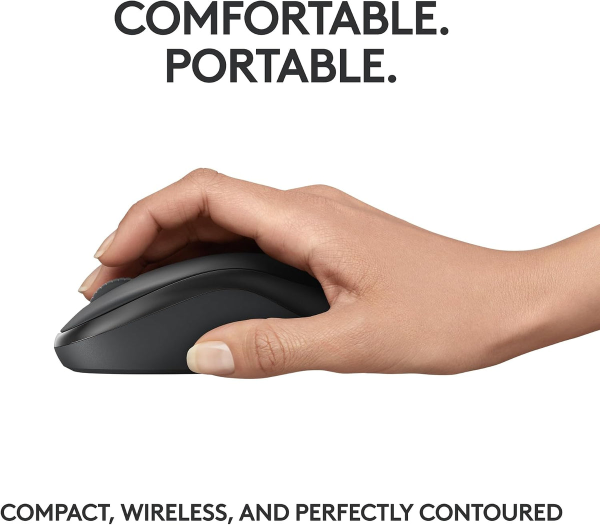 Logitech M240 Silent Bluetooth Mouse, Wireless, Compact