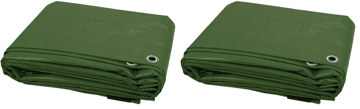 1.5 x 2 m Black 235 GSM Tarpaulin Waterproof Heavy Duty Tarp Sheet Cover, Groundsheet - Waterproof, Weatherproof, Frost-Resistant, UV Protection, Universal, Multipurpose, Reinforced Eyelets