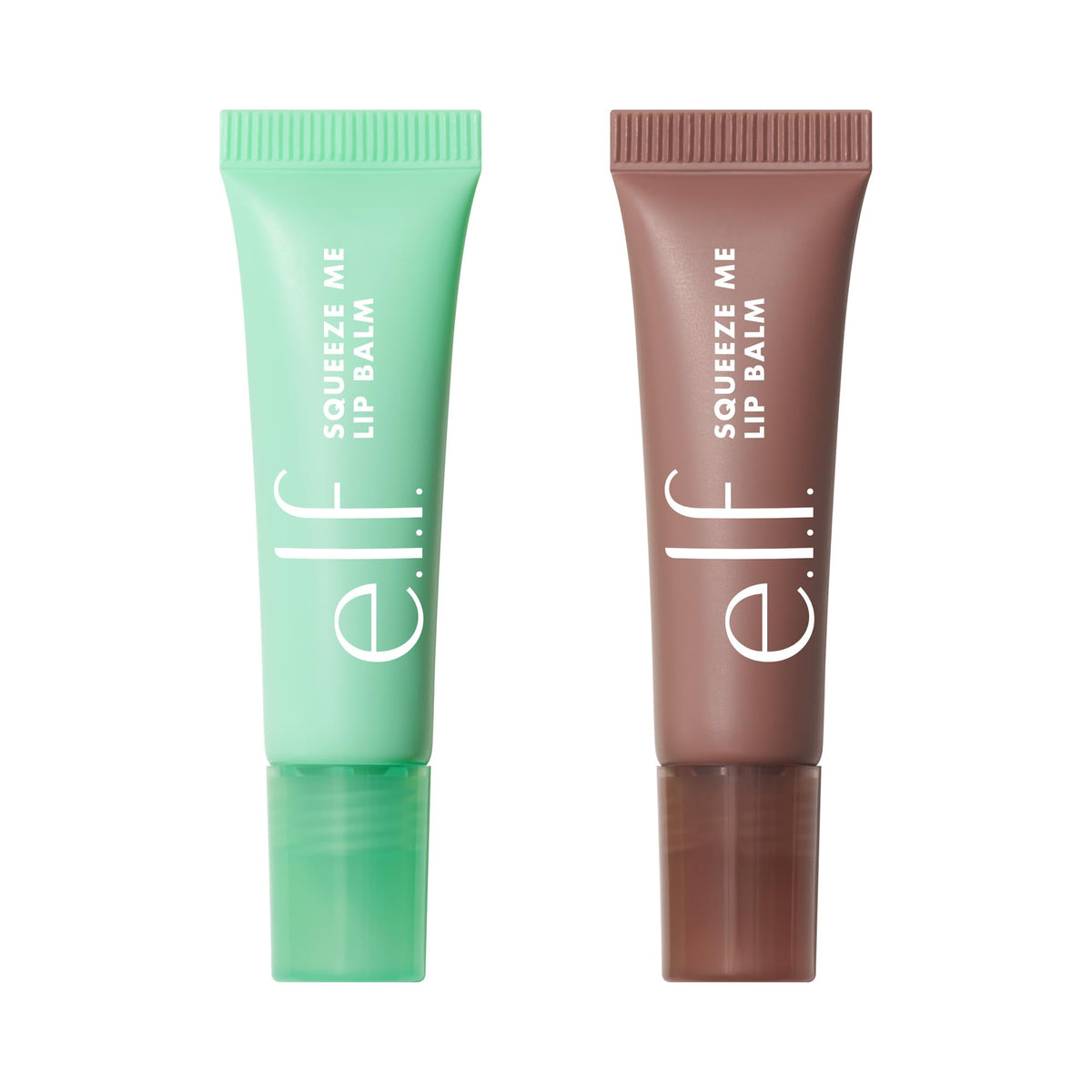 e.l.f. Squeeze Me Lip Balm Duo, Moisturizing Lip Balm for a Sheer Tint of Colour, Infused with Hyaluronic Acid, Vegan & Cruelty-Free, CHERRY/BUBBLEGUM
