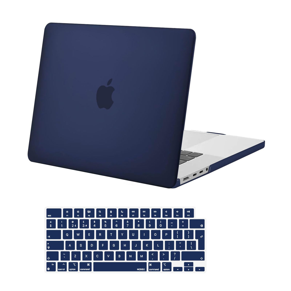 MOSISO Compatible with MacBook Air 13 inch Case M5-M2, Crystal Clear