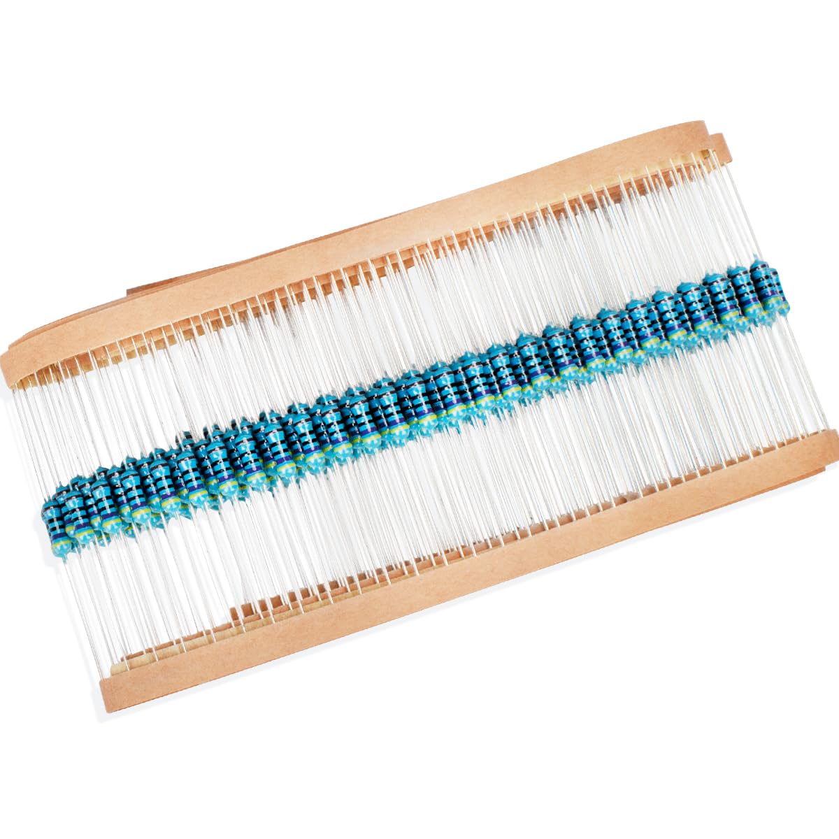50 Pcs 1W 1% Tolerance 0.1 Ohm Metal Film Resistor Resistance for DIY Project and Experiments