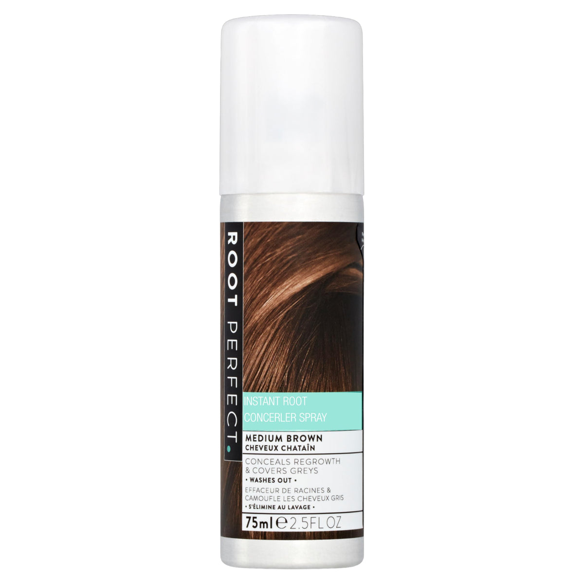 Root Perfect Root Touch Up Concealer Spray Dark Brown 75ml