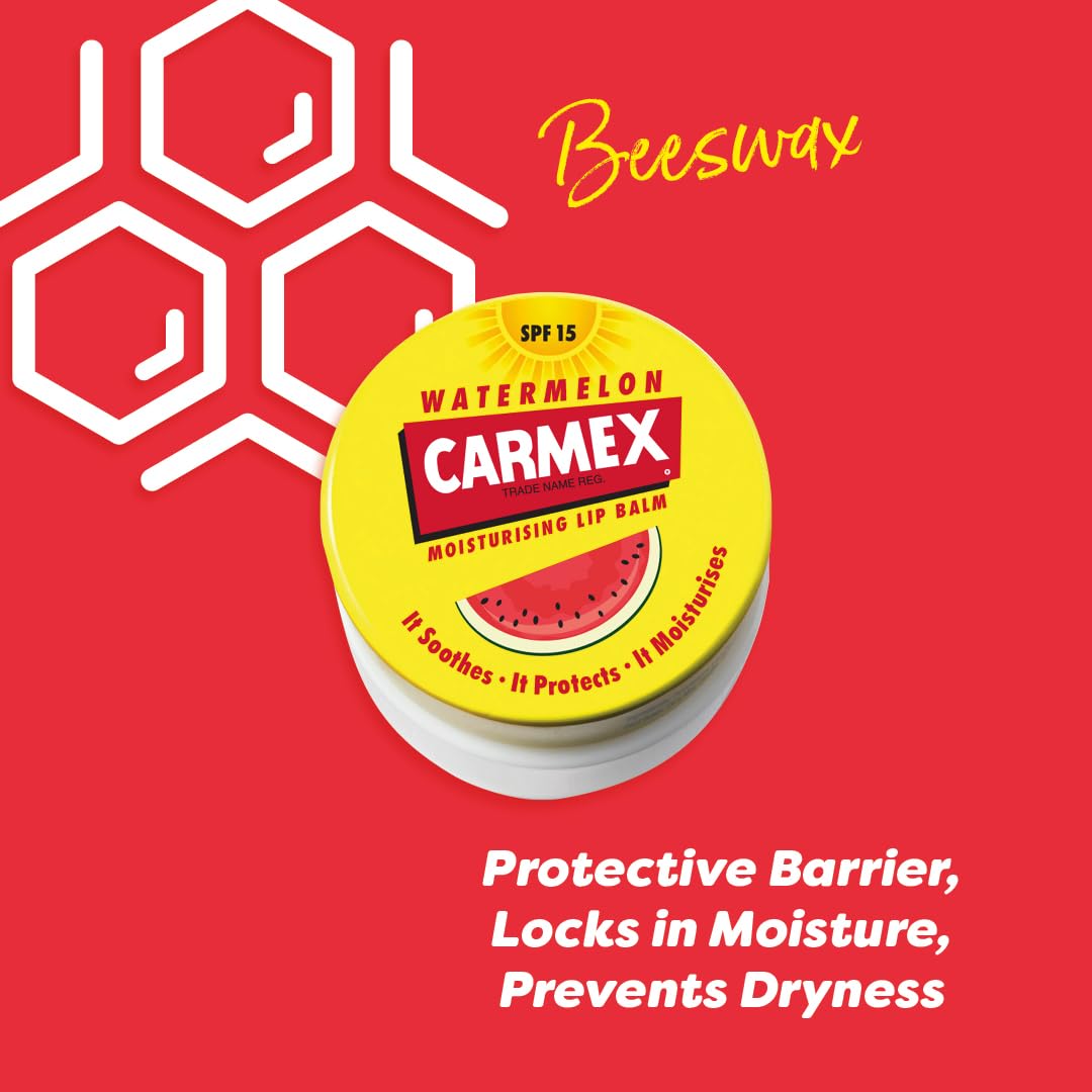 Carmex CLASSIC Moisturising Lip Balm For Dry And Chapped Lips 7.5g