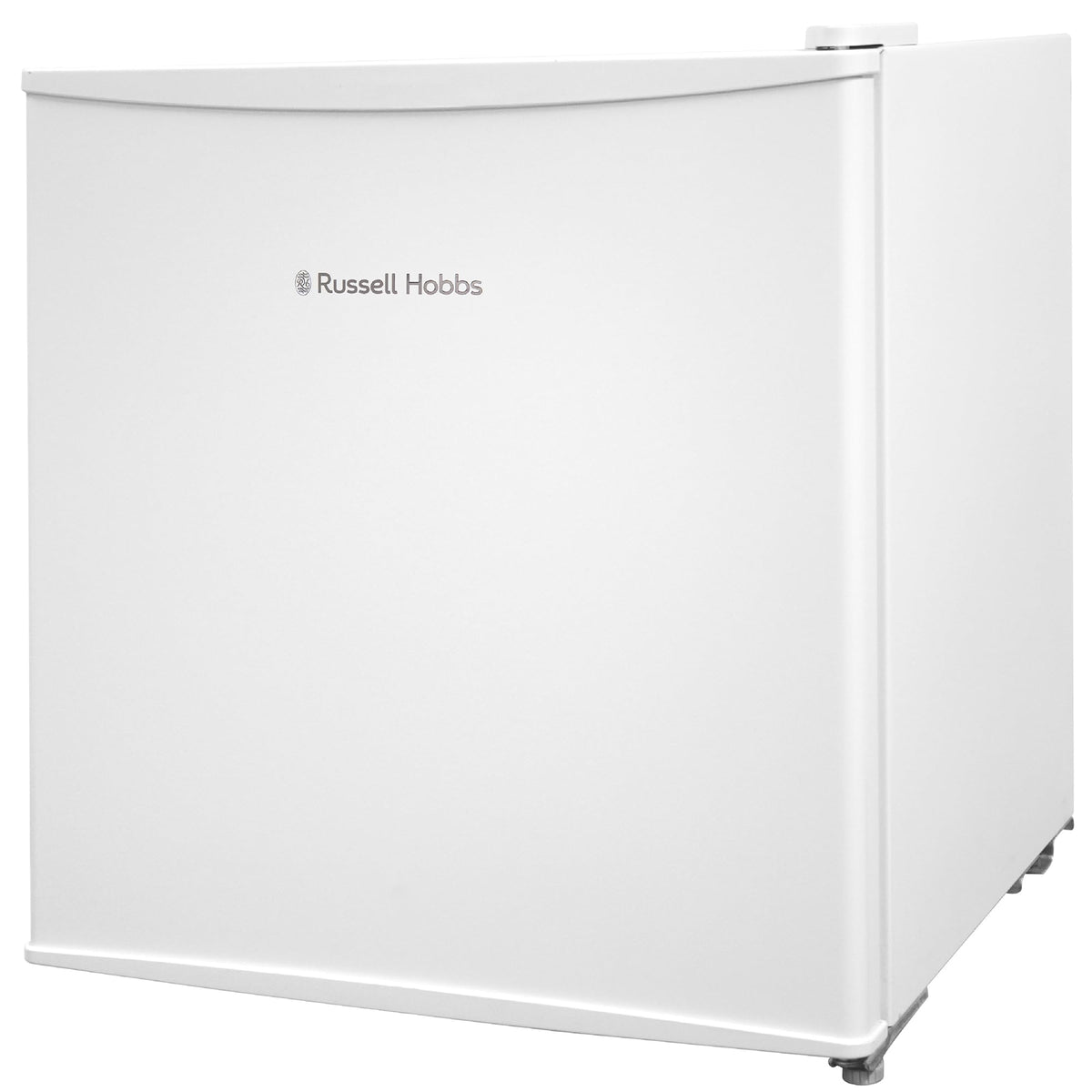 Russell Hobbs Table Top Larder Mini Fridge 43 Litre Capacity, Reversible Door & Adjustable Feet, Small Fridge, Manual Temperature Control, Ice Box, Black RHTTF0E1B