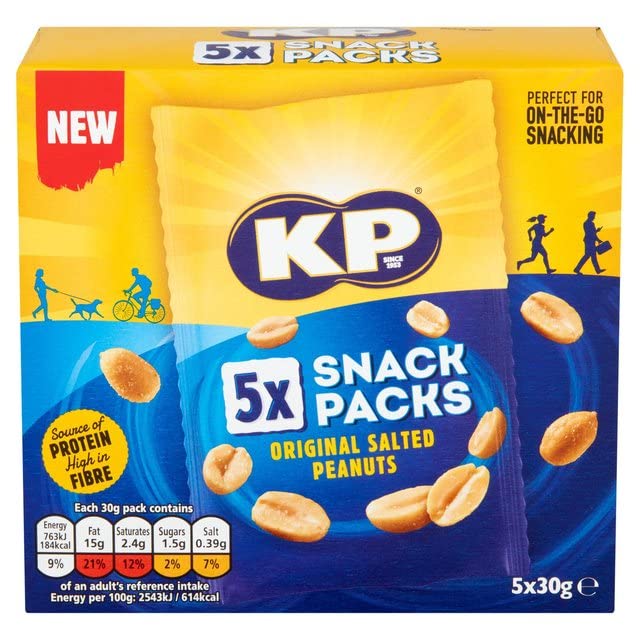 KP Original Salted Peanuts, 50g