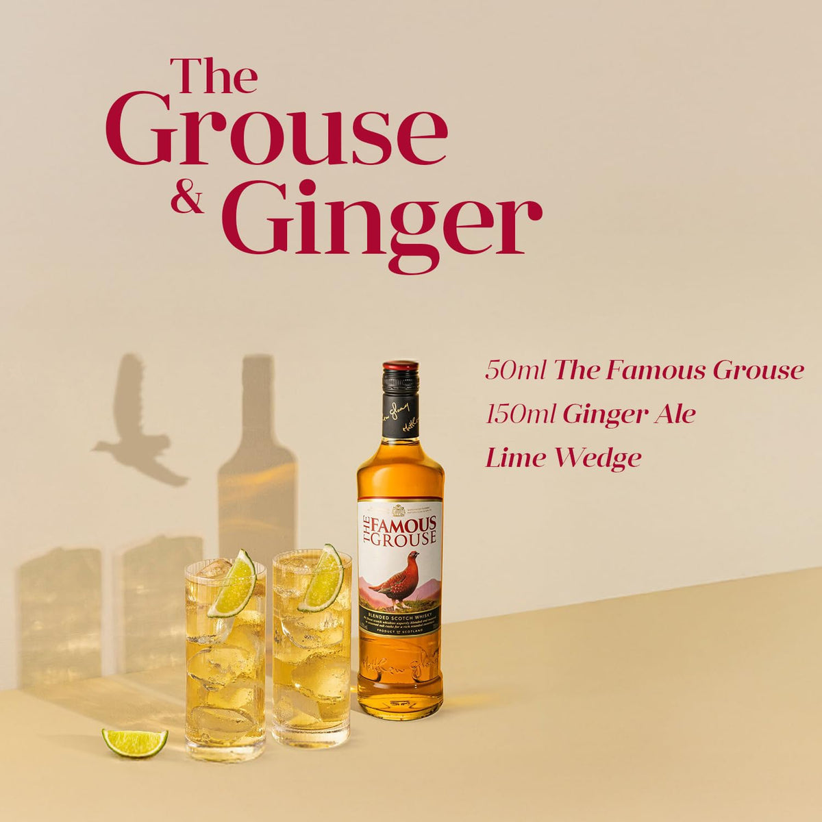 The Famous Grouse Finest | Scotch | Blended Whisky | Dried Fruit & Soft Spices | Scotland's Favourite Whisky for Over 40 Years | 40% ABV | 35 cl