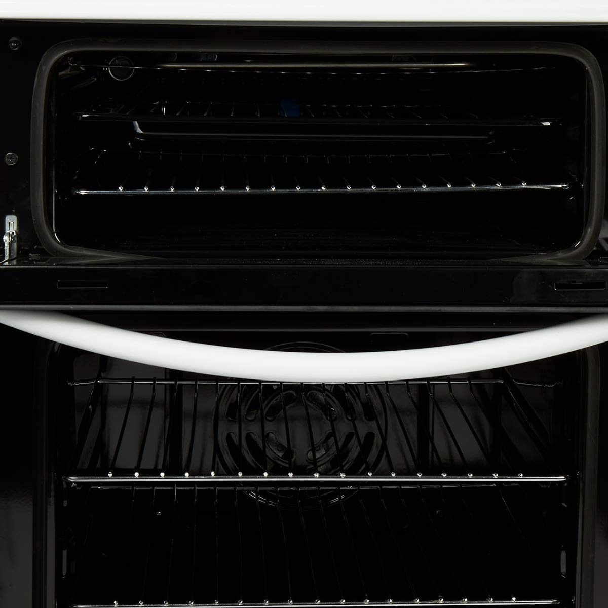 Haden Double Oven 50cm Electric Cooker 4 Zone Ceramic Hob White