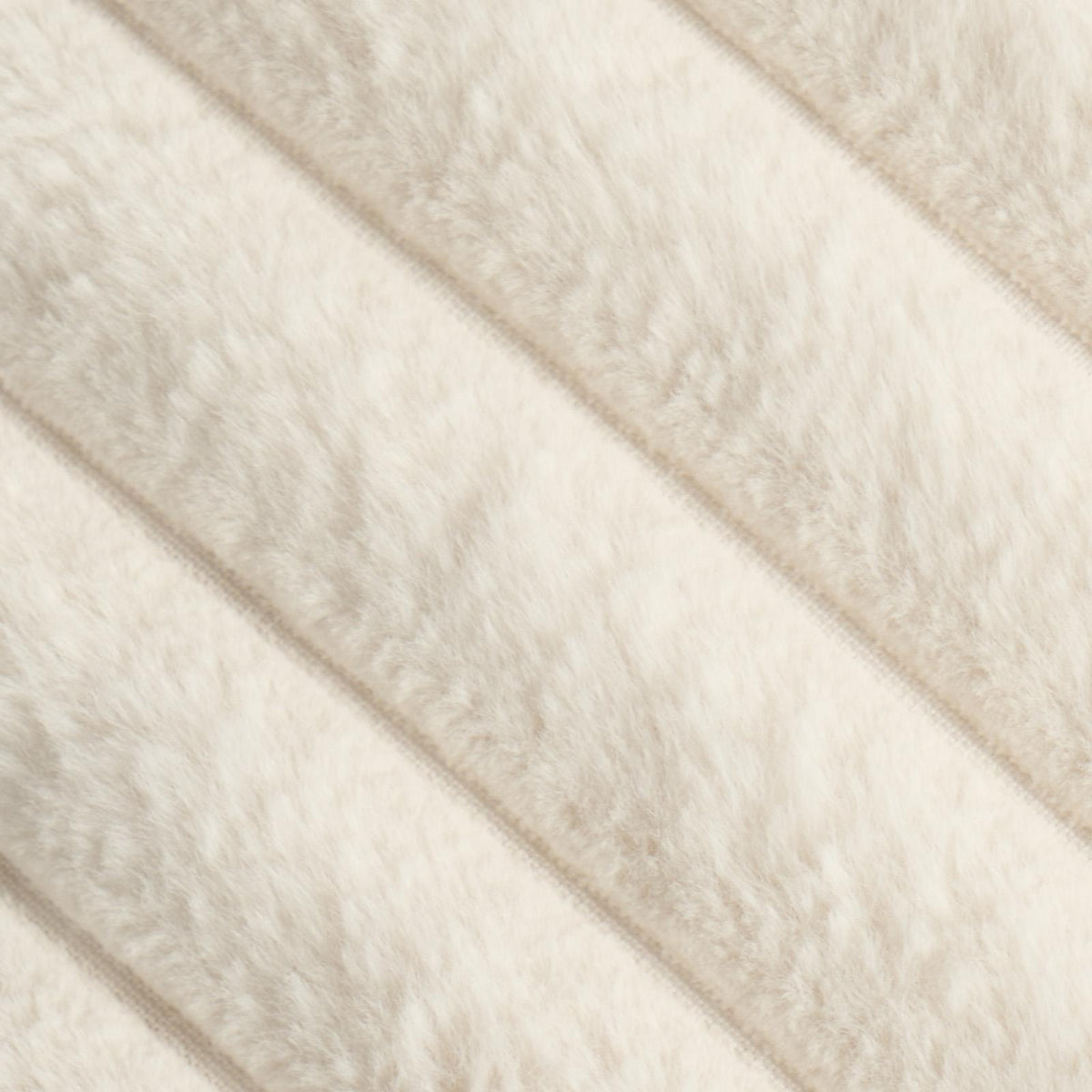 OHS Thick Rib Cushion Covers Faux Fur Soft Fleece Square Pillowcases Home Decor