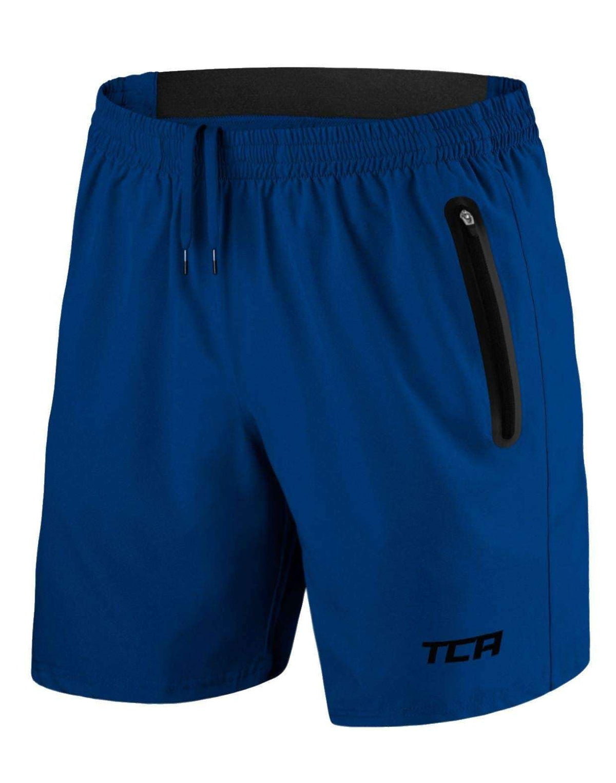 TCA Elite Tech Mens Running Shorts with Zip Pockets, Gym Shorts Men Training Sports Short with Phone Pocket