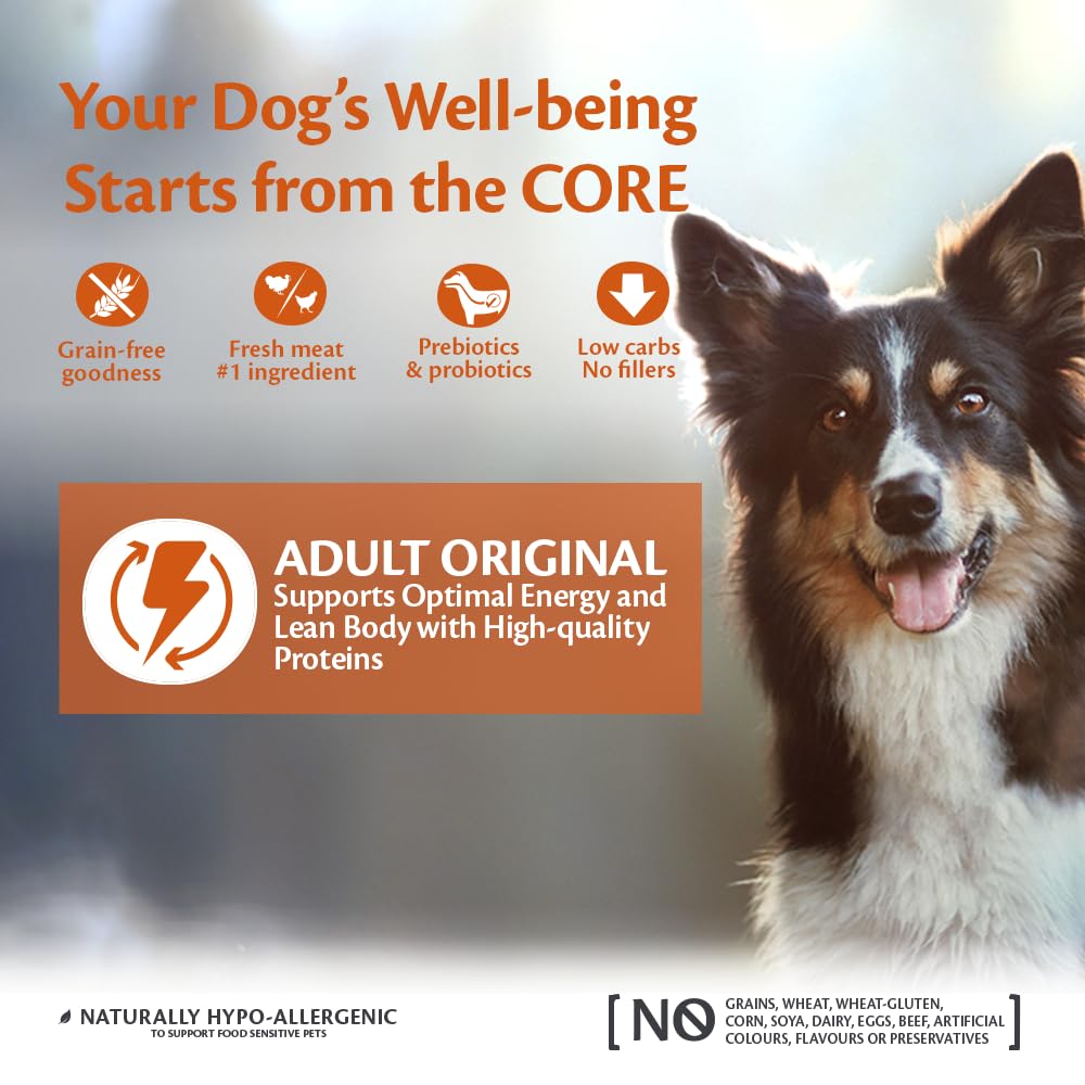 Wellness CORE Active Life 10 kg, Chicken & Turkey – Dry Dog Food