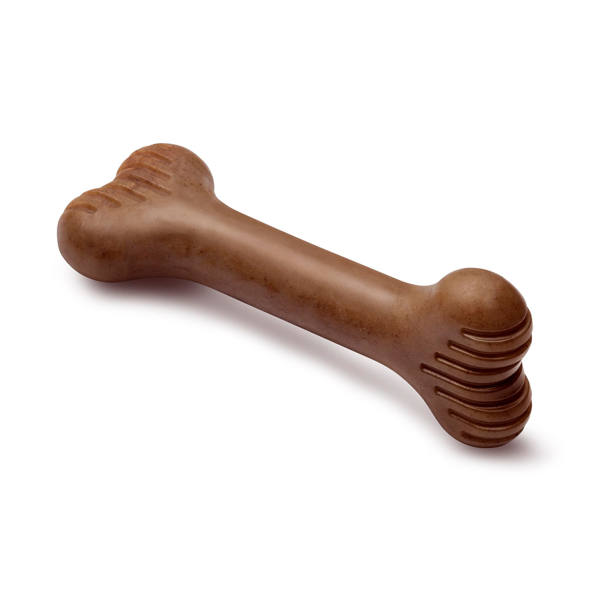 Benebone Wishbone Dog Chew Toy for Aggressive Chewers, Real Bacon, Medium