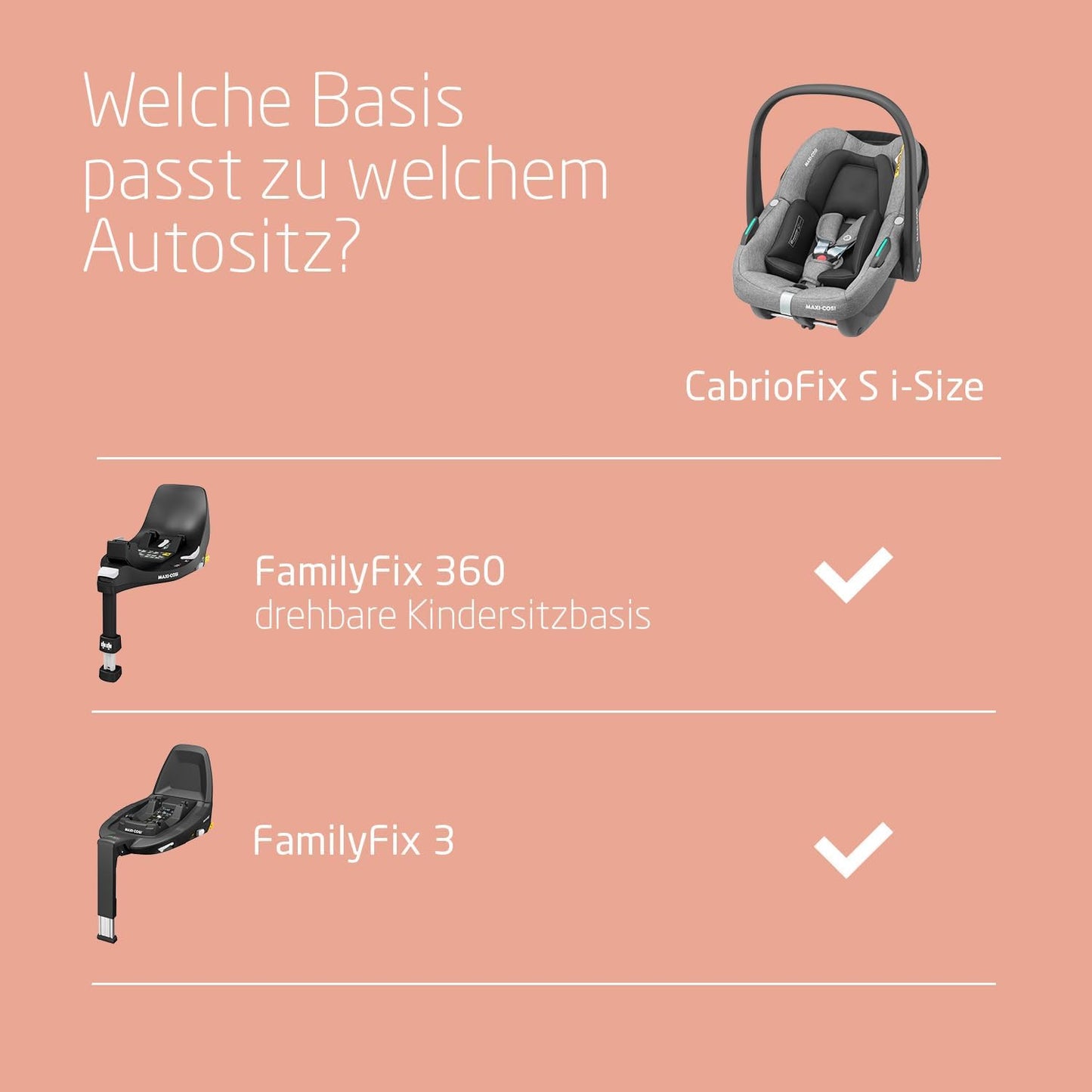 Maxi COSI Zelia Select Trio, Baby Stroller 3 in 1 with Car Seat, 0-4 Years (0-22 kg), One-Hand Fold, Compact and Reversible Pushchair Travel System, with CabrioFix S i-Size Baby Car Seat, Grey