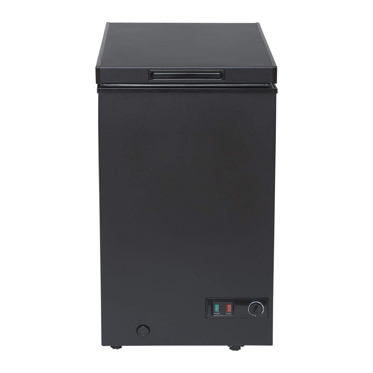 SIA Chest Freezer 80L, Removable Wire Basket, Freestanding, White, CHF100W