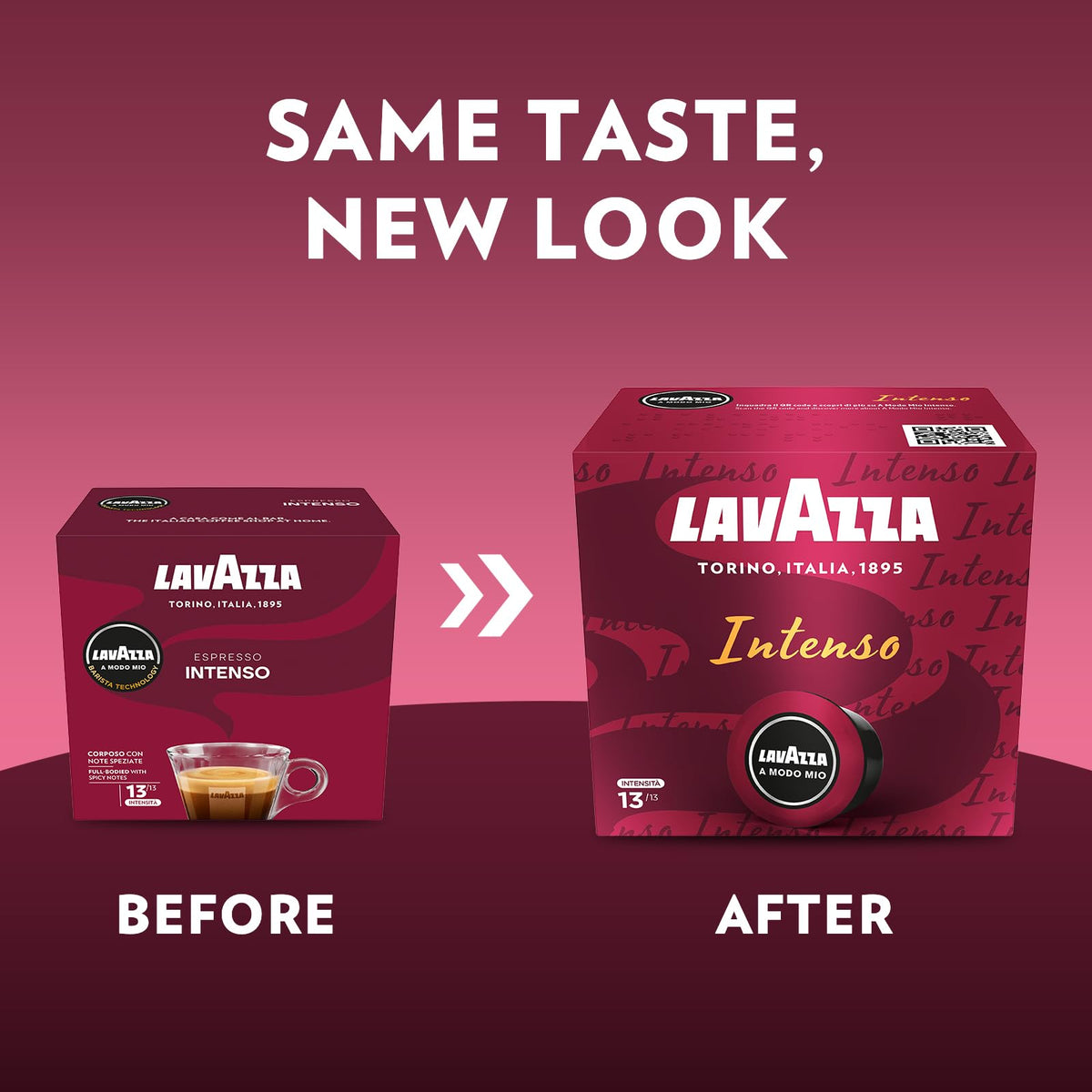 Lavazza, A Modo Mio Espresso Passionale, 36 Coffee Pods