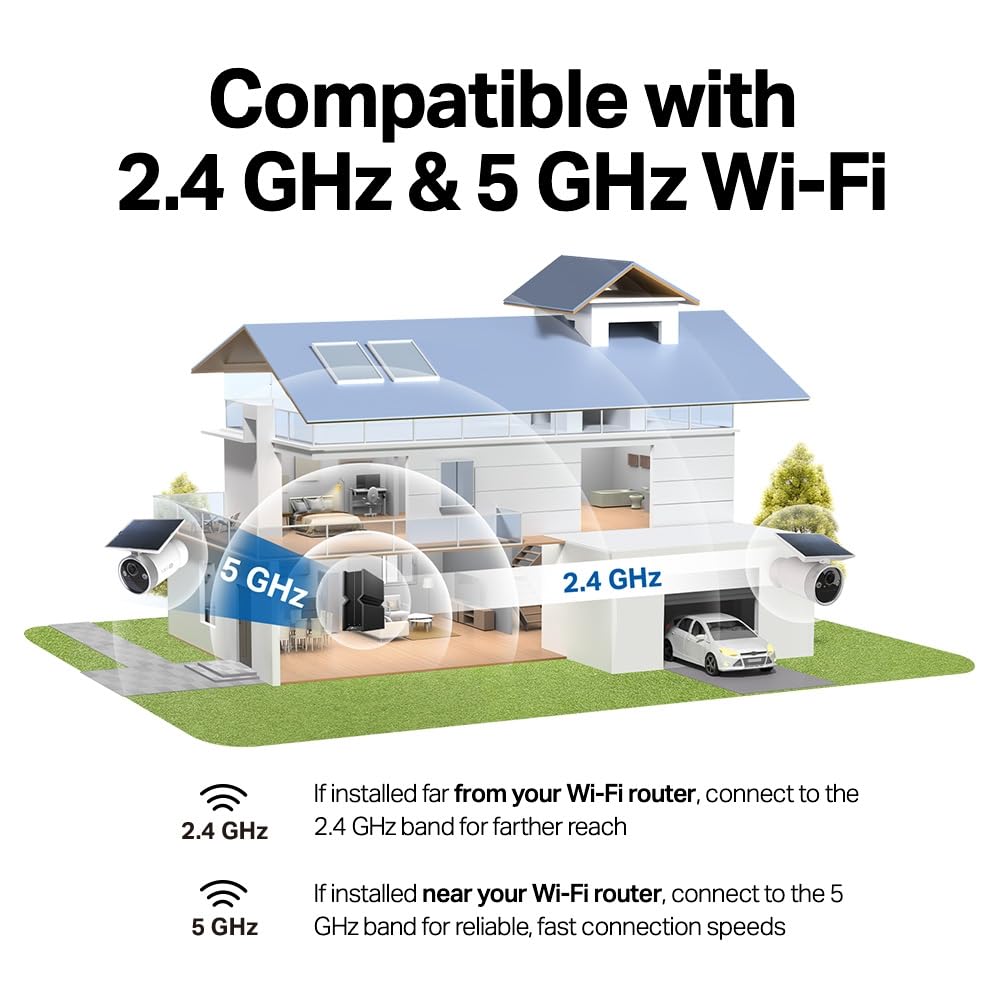Tapo TC90 KIT 2K 3MP Solar Pan/Tilt Outdoor Security Camera Wireless