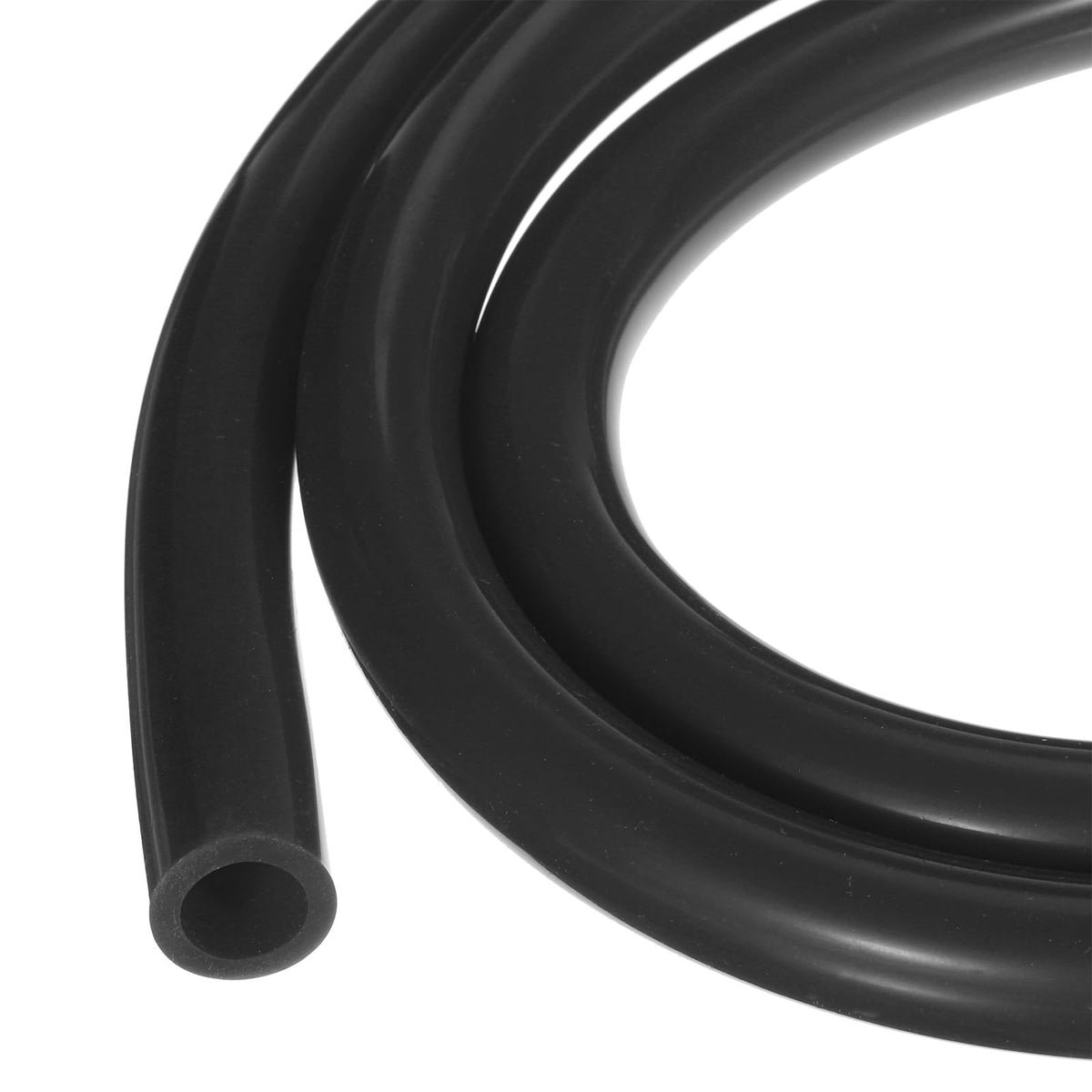 3.3ft Silicone Tubing 4mm ID 6mm OD Clear Industrial Plastic Tubing Pure Silicone Hoses for Pump Siphoning Draining Irrigation Brewing, 1/4"