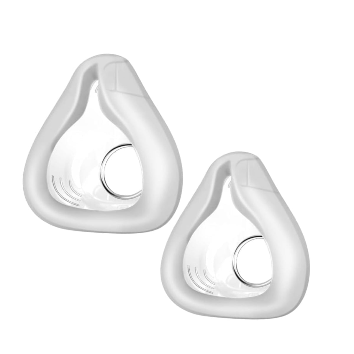 Replacement Cushion for AirFit F20 Mask - Pack of 2 Soft Silicone, Adaptive Design, Accessories, Sleep Apnea Mask, Comfortable and Secure Seal, Easy to Replace (Medium)