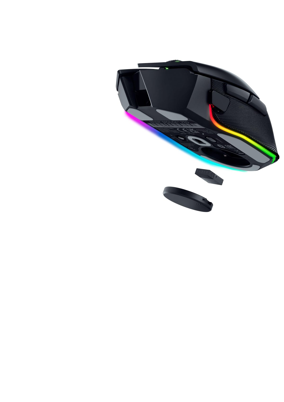 Razer Basilisk V3 - Wired Customisable Gaming Mouse (10+1 Programmable Buttons, HyperScroll Tilt Wheel, 11 Chroma RGB Lighting Zones, Optical Mouse Switches, Focus+ 26K DPI Optical Sensor) Black
