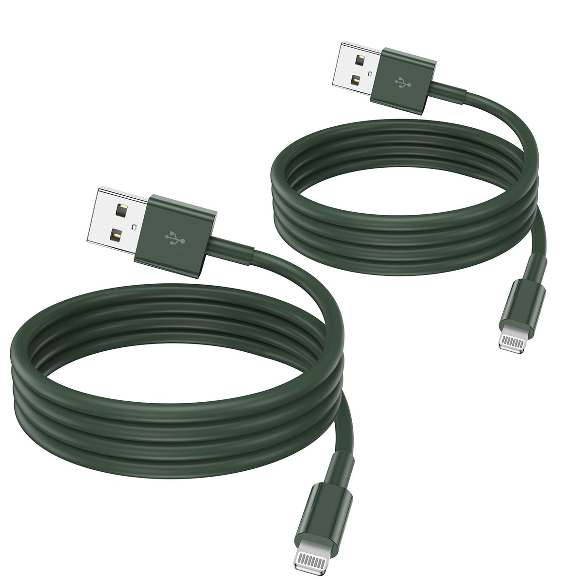 2 Pack Apple MFi Certified iPhone Charger Cable 2m, Apple Lightning to USB Cable Cord 2 metres Fast Charging A pple Phone Long Cable for iPhone13/12/12 mini/ 11/11Pro/Max/X/XS/XR/XS Max/8/7/6/iPad