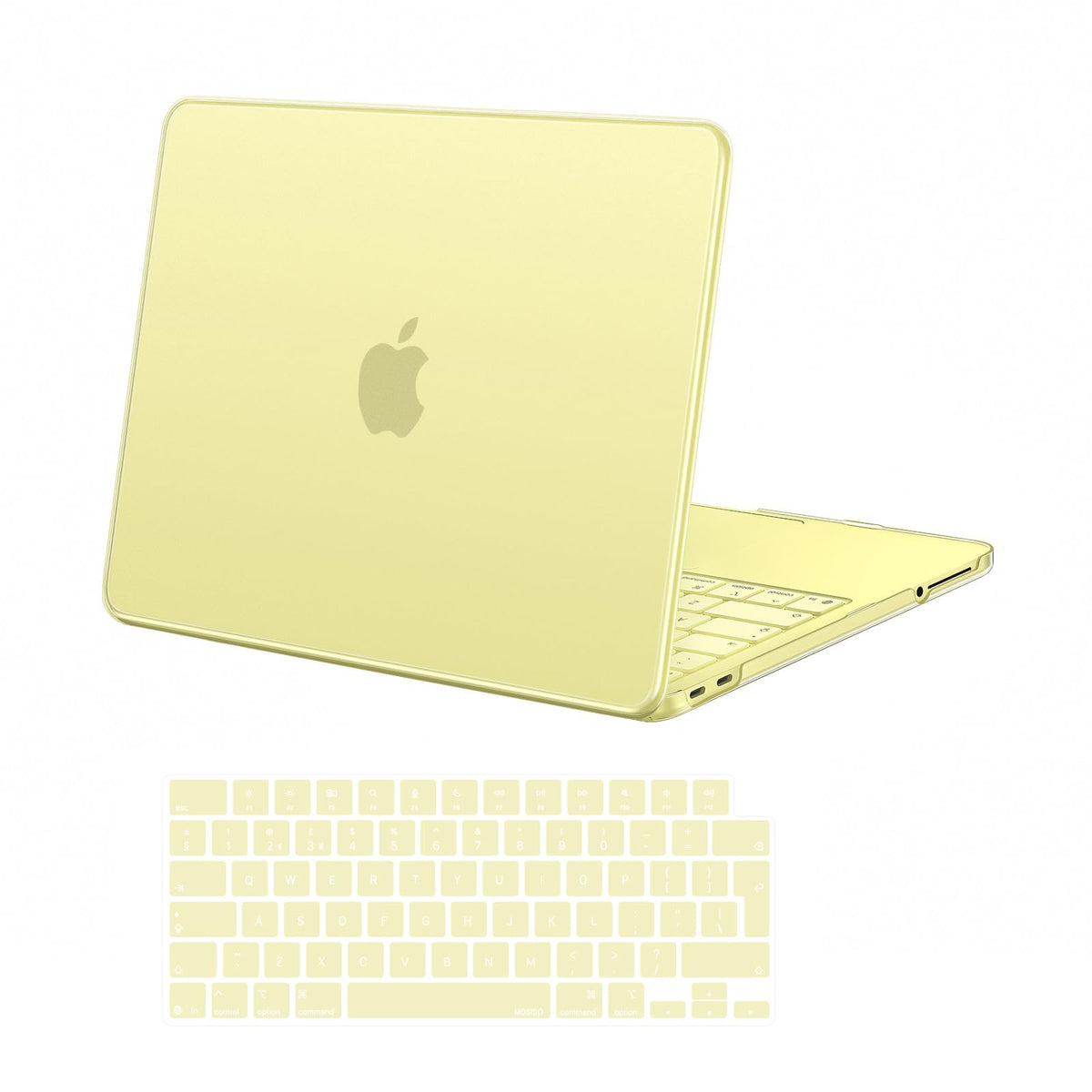 MOSISO Compatible with MacBook Air 13 inch Case M5-M2, Crystal Clear